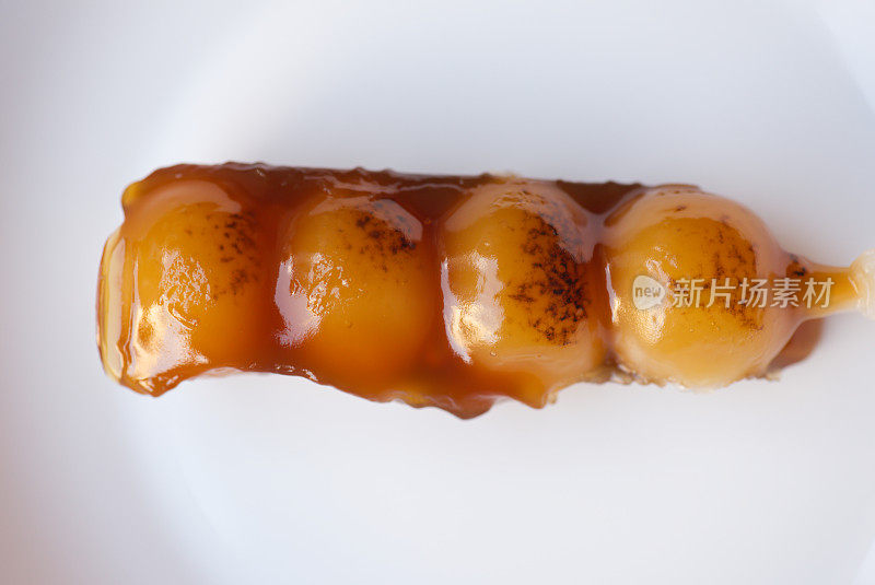 Mitarashi dango